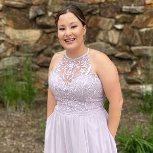 Kennedy Blue Wysteria color (lilac/purple) size 10 dress.